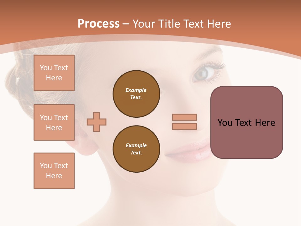 Nature Elegance Face PowerPoint Template