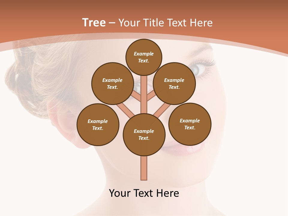 Nature Elegance Face PowerPoint Template