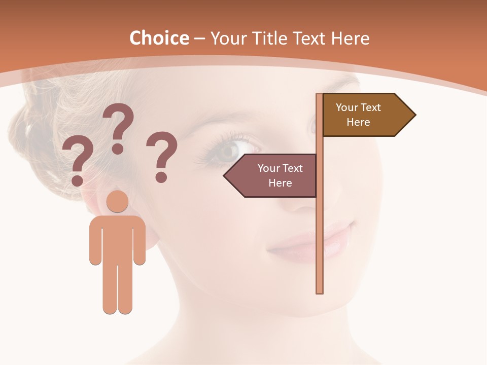 Nature Elegance Face PowerPoint Template