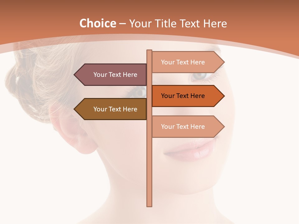 Nature Elegance Face PowerPoint Template