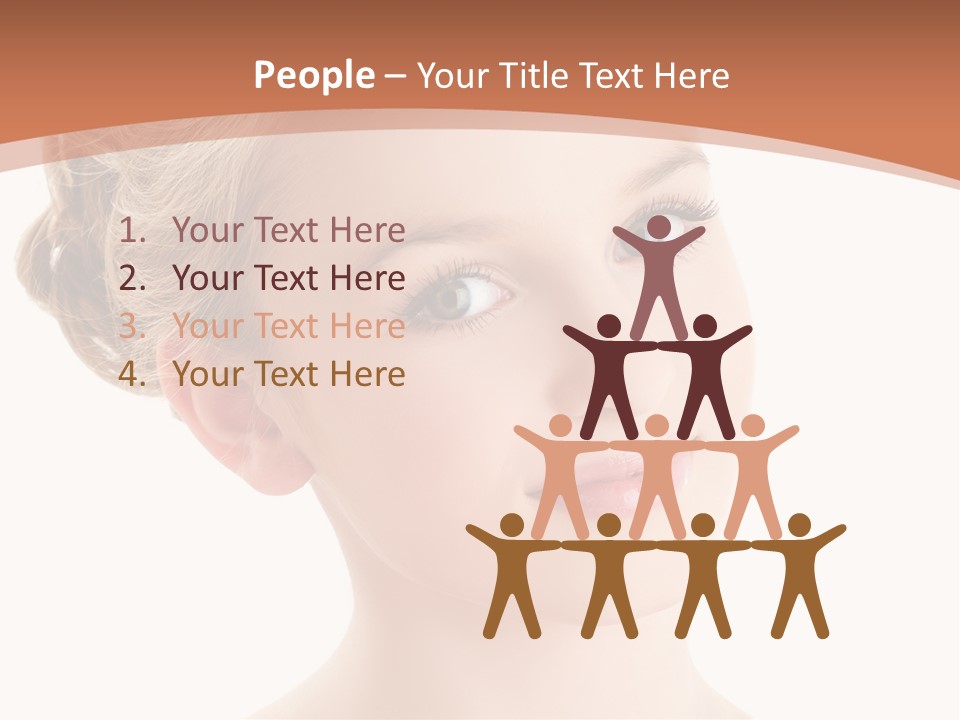 Nature Elegance Face PowerPoint Template