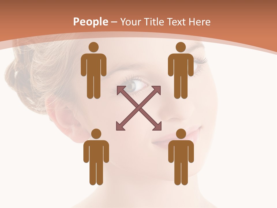 Nature Elegance Face PowerPoint Template