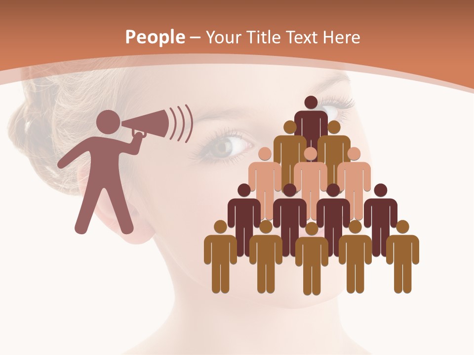 Nature Elegance Face PowerPoint Template