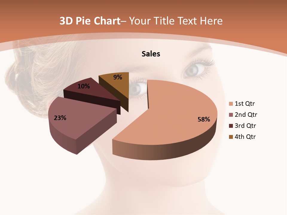 Nature Elegance Face PowerPoint Template