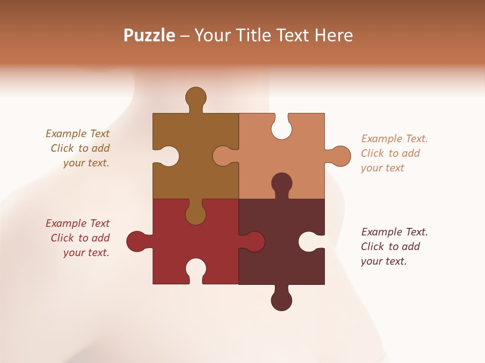 Cosmetics Beauty Tenderness PowerPoint Template