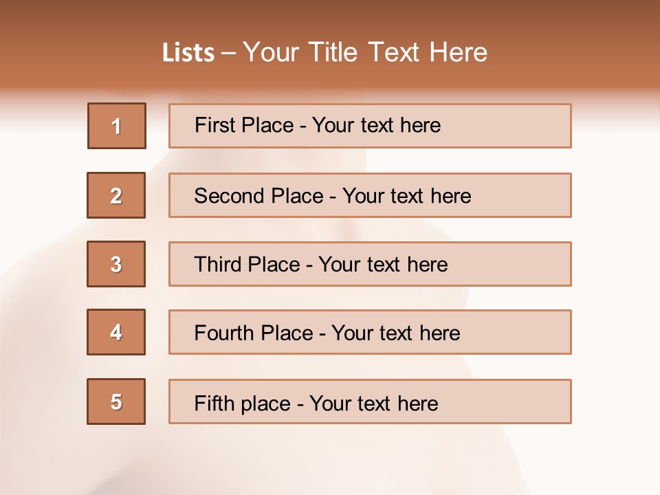 Cosmetics Beauty Tenderness PowerPoint Template