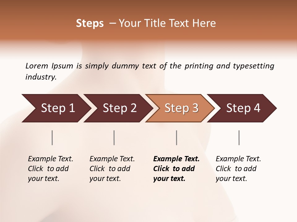 Cosmetics Beauty Tenderness PowerPoint Template