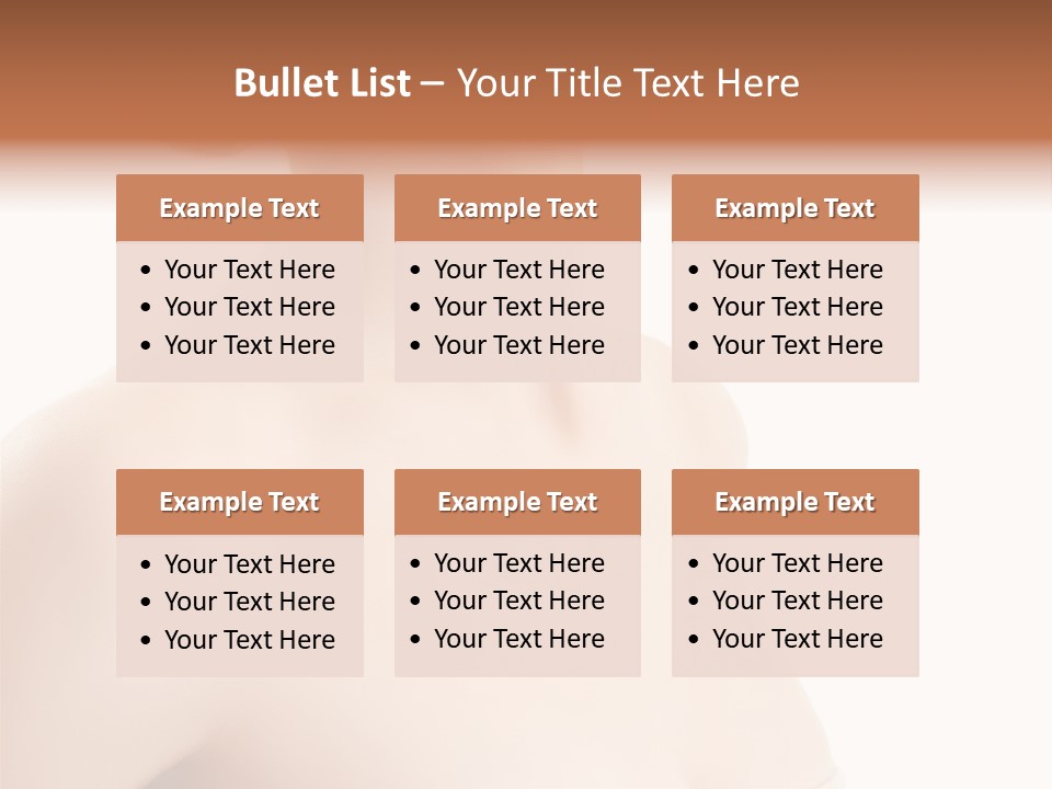 Cosmetics Beauty Tenderness PowerPoint Template
