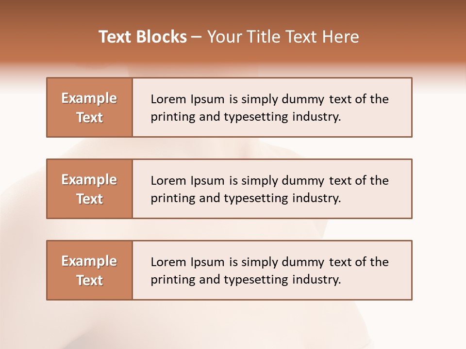 Cosmetics Beauty Tenderness PowerPoint Template