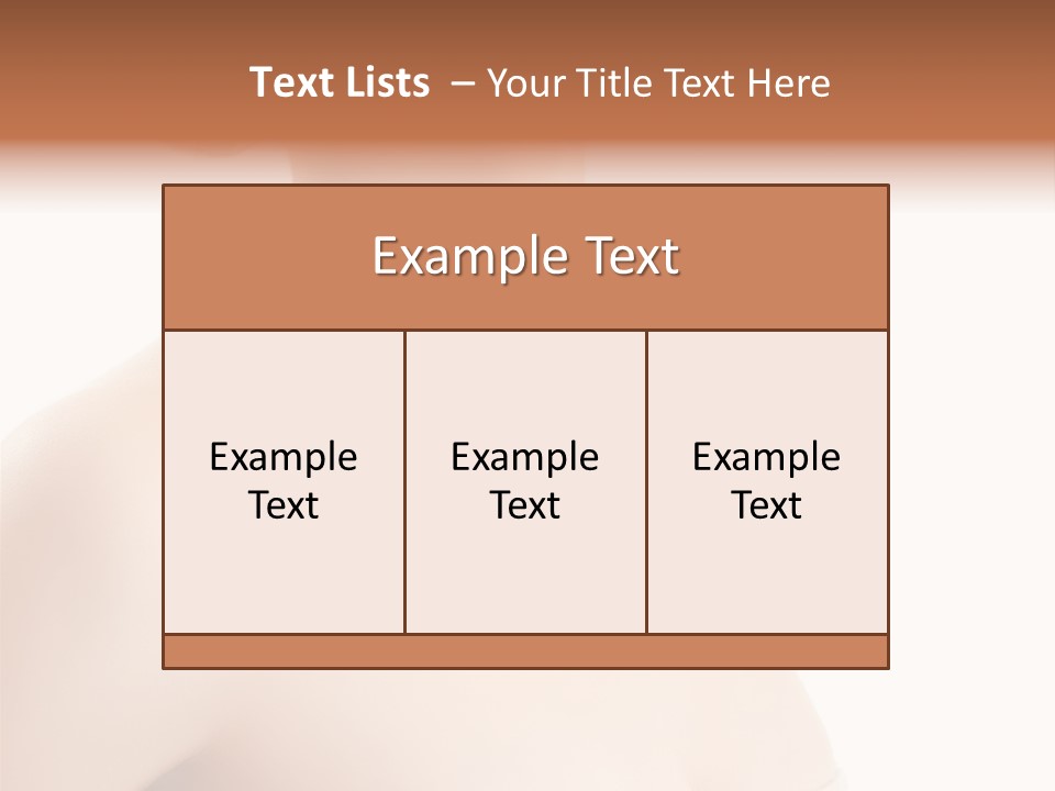 Cosmetics Beauty Tenderness PowerPoint Template
