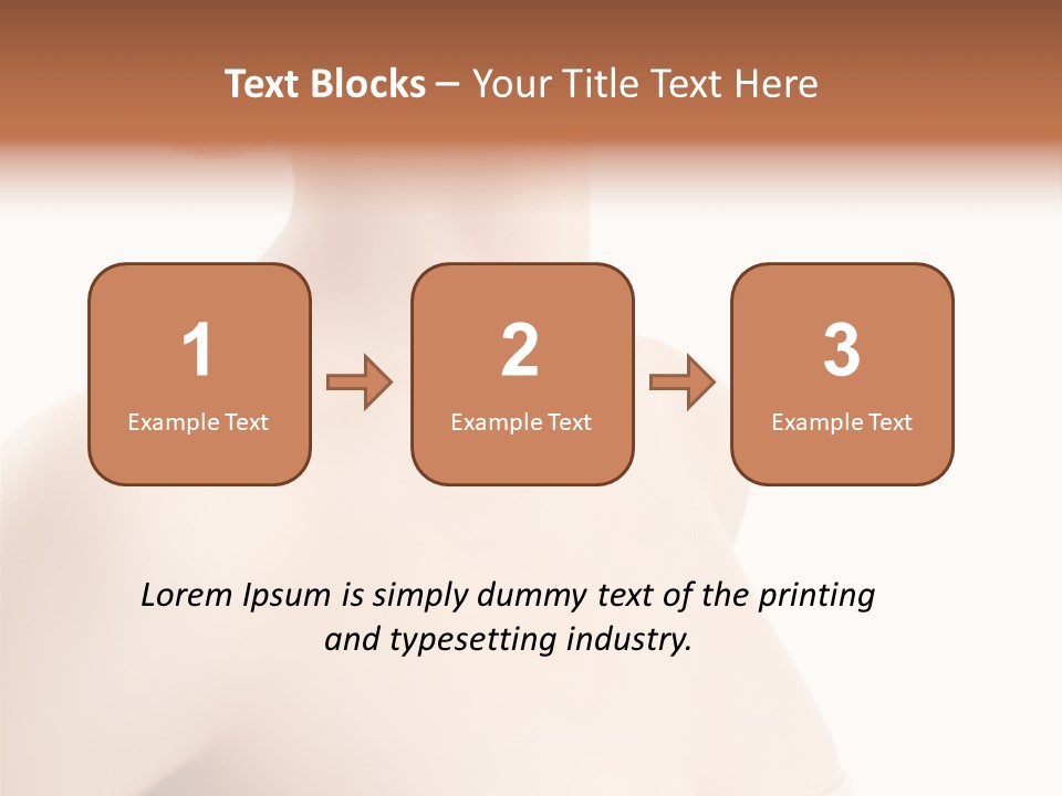 Cosmetics Beauty Tenderness PowerPoint Template