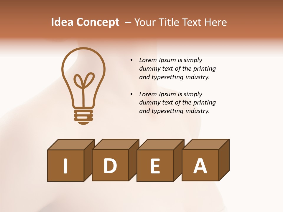 Cosmetics Beauty Tenderness PowerPoint Template