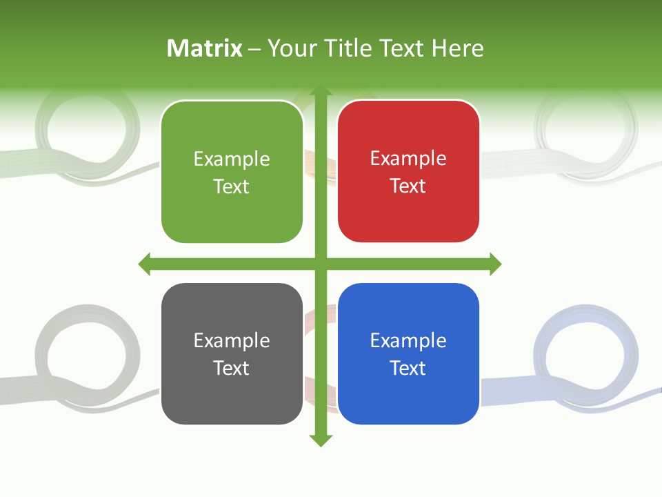 Martial Color Clothes PowerPoint Template