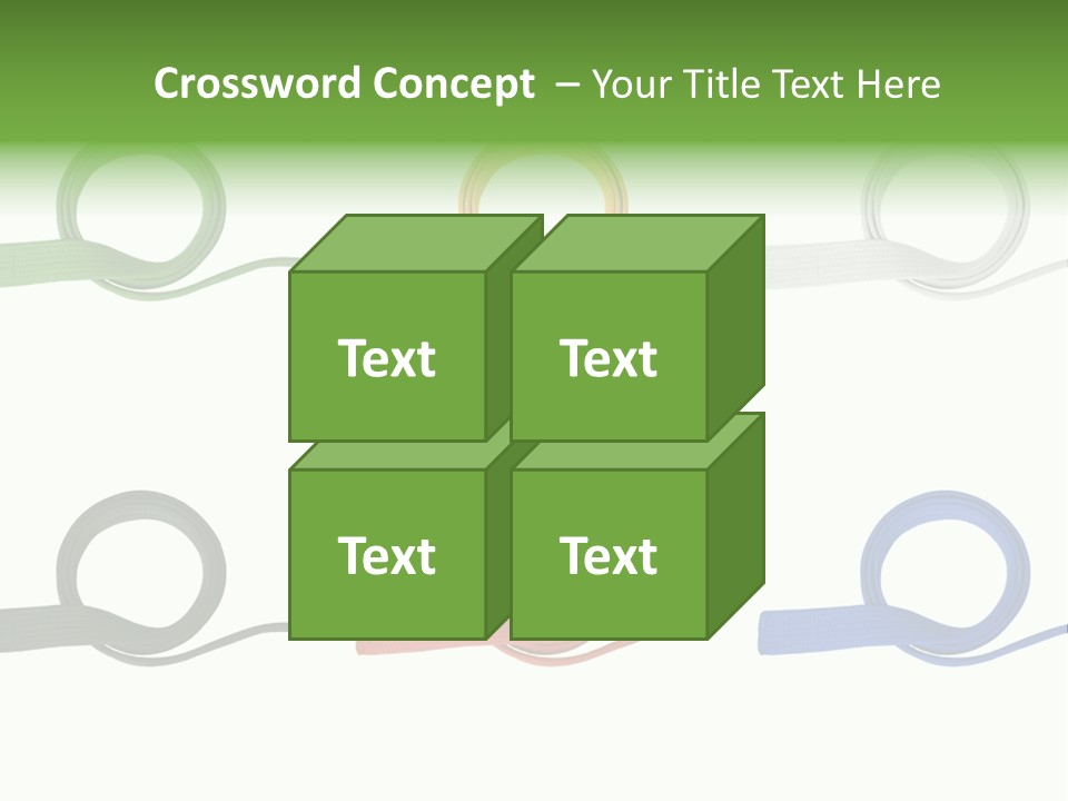 Martial Color Clothes PowerPoint Template