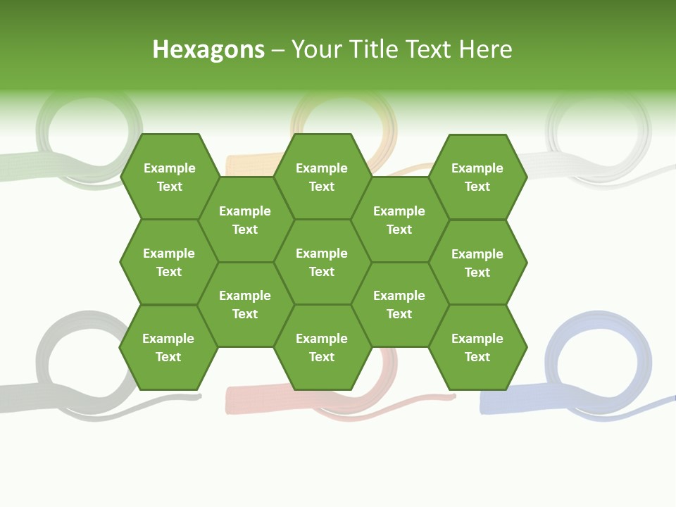 Martial Color Clothes PowerPoint Template