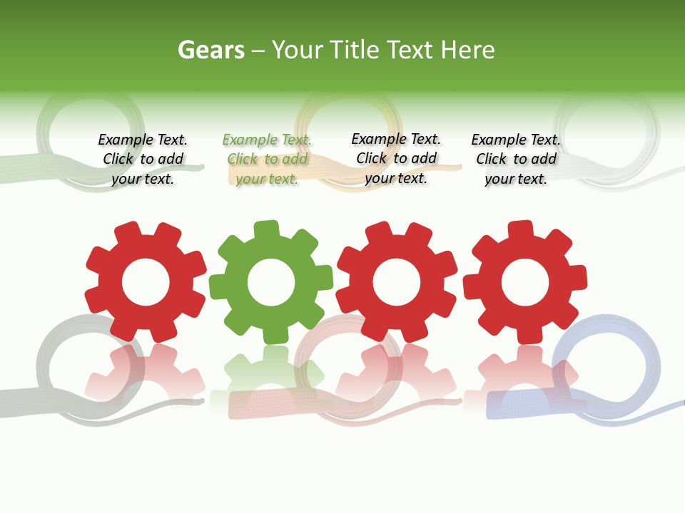 Martial Color Clothes PowerPoint Template