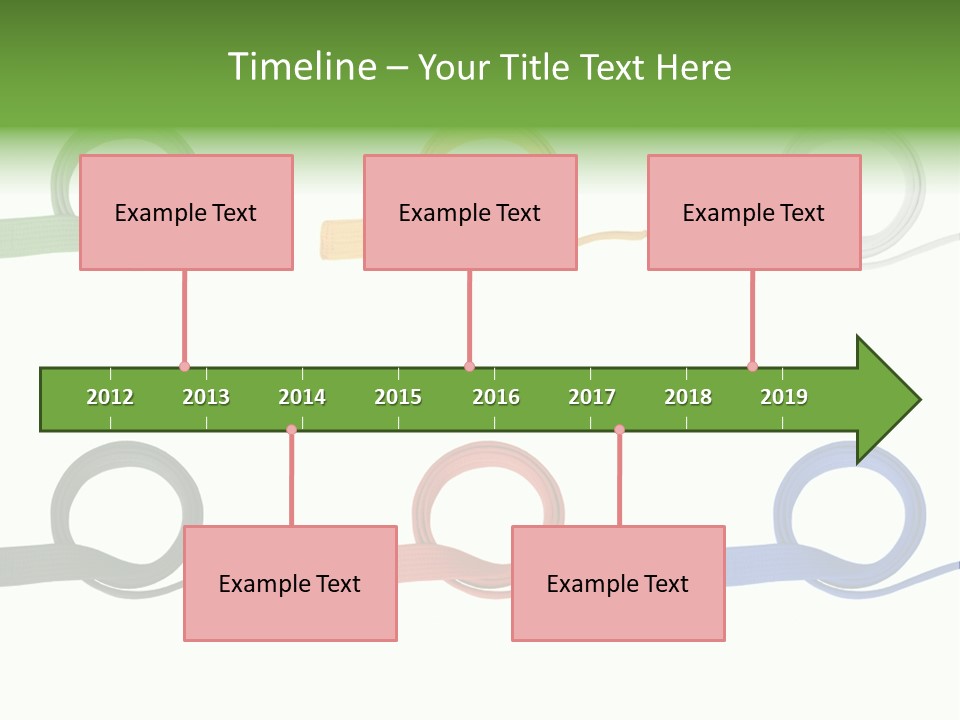 Martial Color Clothes PowerPoint Template
