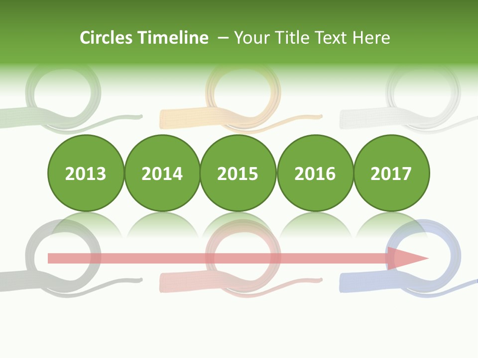 Martial Color Clothes PowerPoint Template