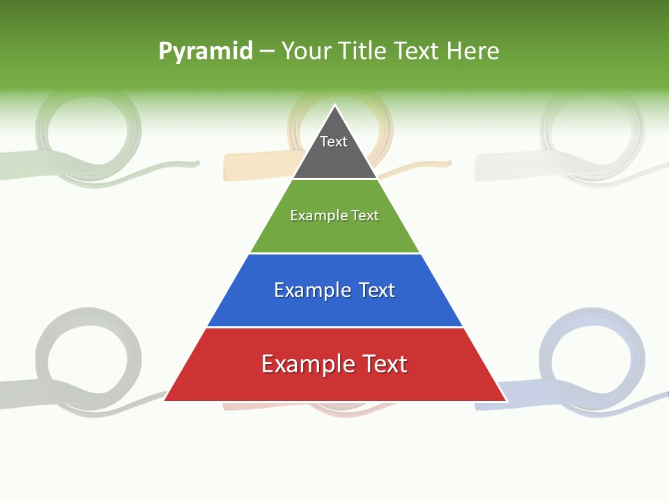 Martial Color Clothes PowerPoint Template