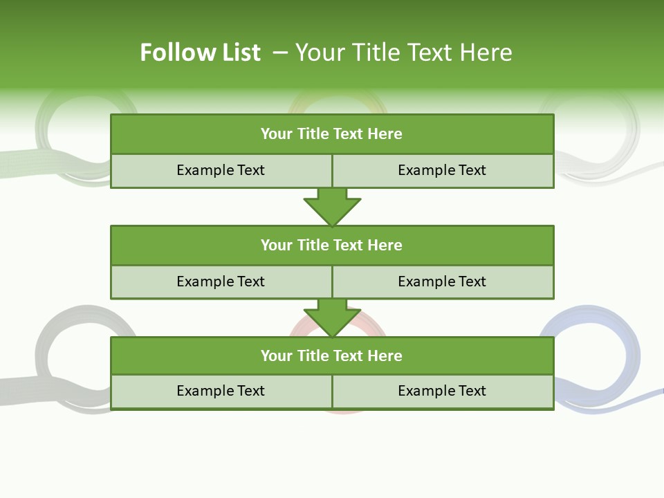 Martial Color Clothes PowerPoint Template