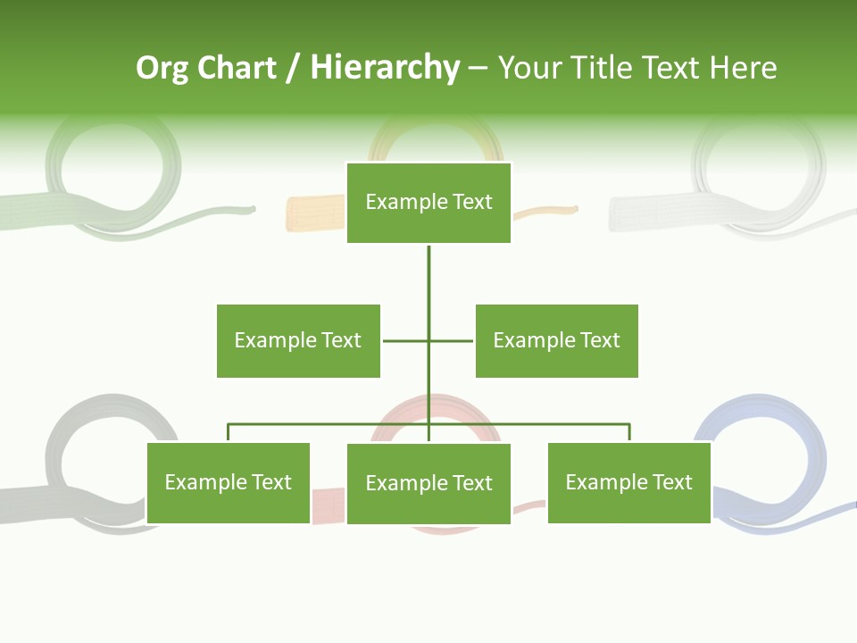 Martial Color Clothes PowerPoint Template