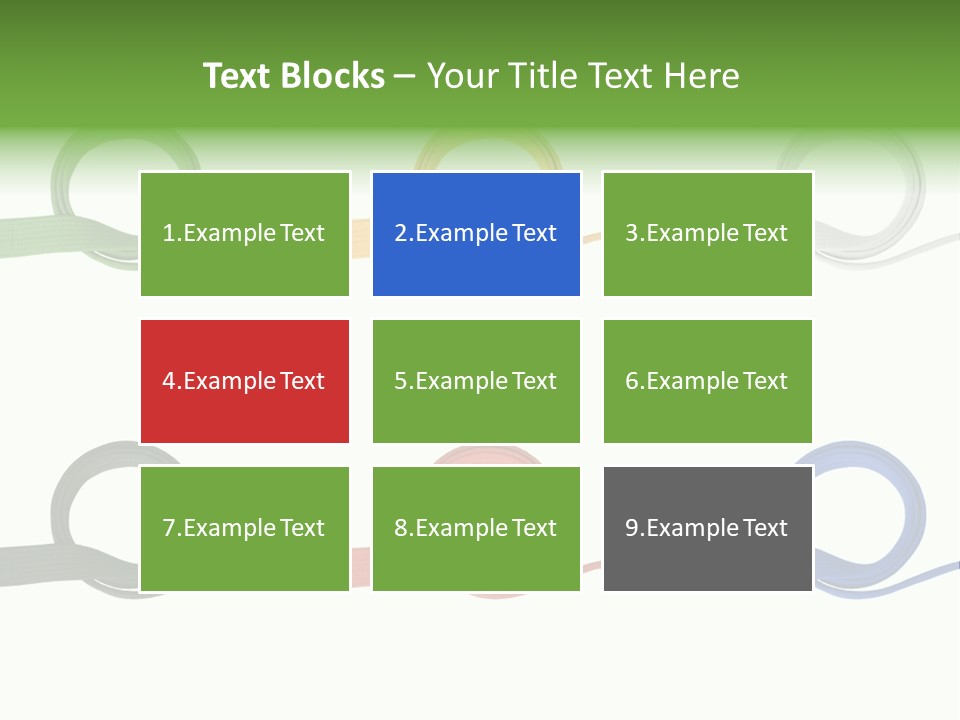 Martial Color Clothes PowerPoint Template