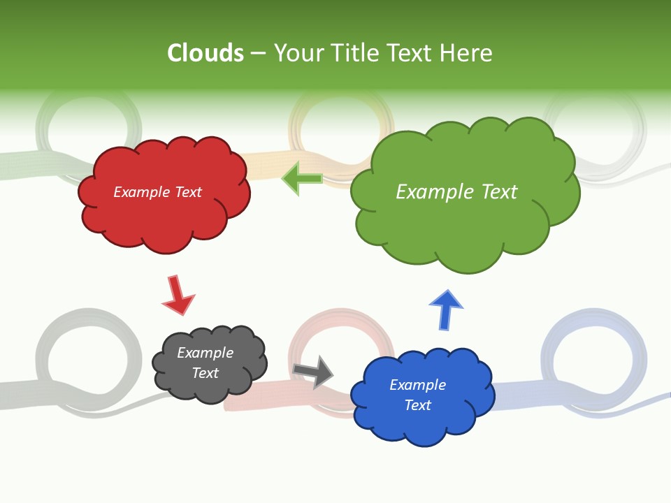 Martial Color Clothes PowerPoint Template