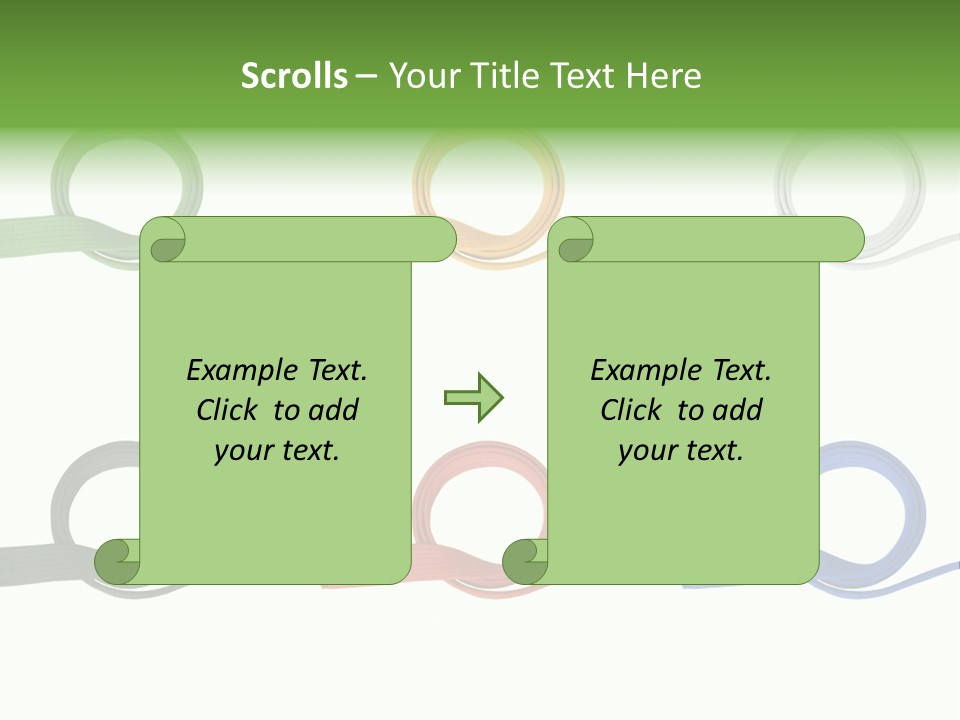 Martial Color Clothes PowerPoint Template