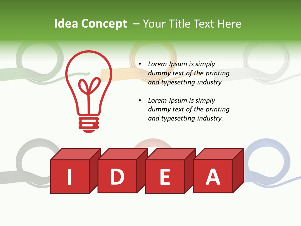 Martial Color Clothes PowerPoint Template