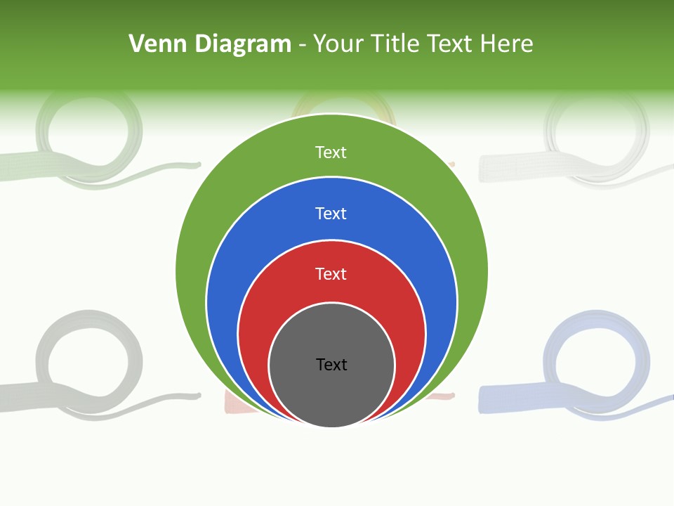 Martial Color Clothes PowerPoint Template