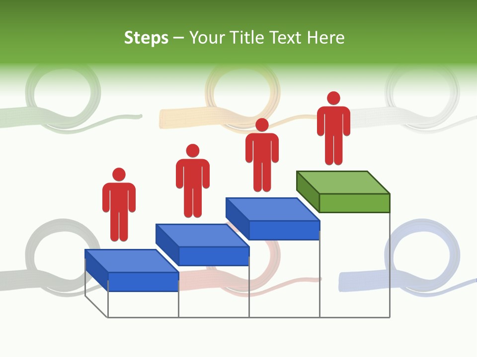 Martial Color Clothes PowerPoint Template