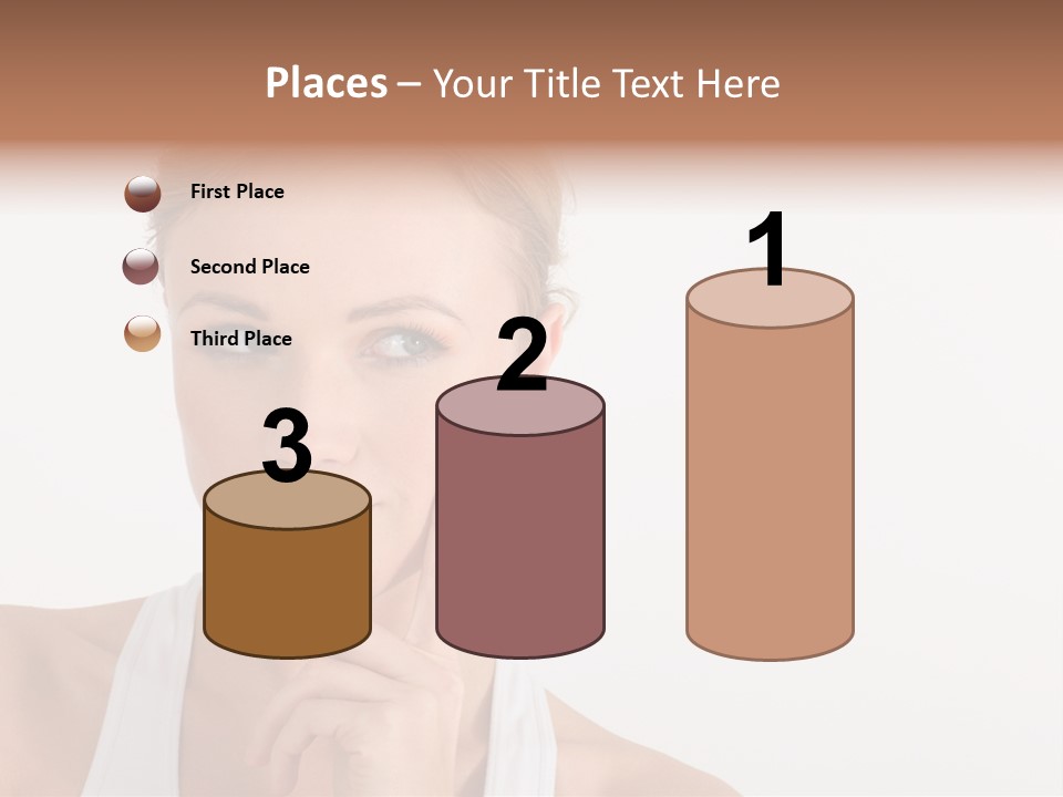 Beautiful Copyspace White Top PowerPoint Template