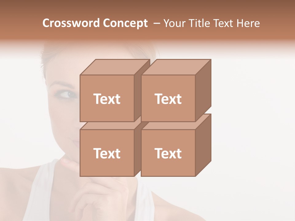 Beautiful Copyspace White Top PowerPoint Template