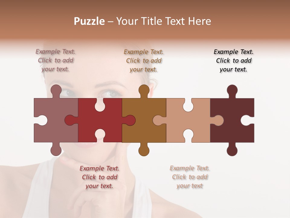 Beautiful Copyspace White Top PowerPoint Template