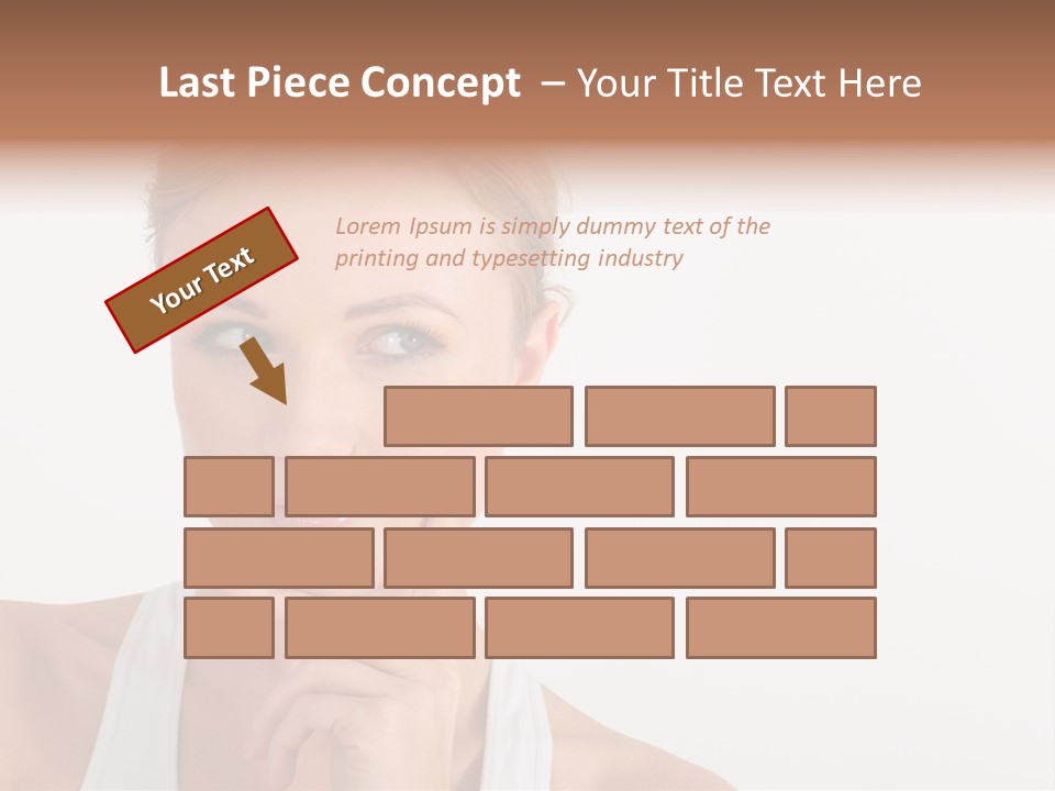 Beautiful Copyspace White Top PowerPoint Template
