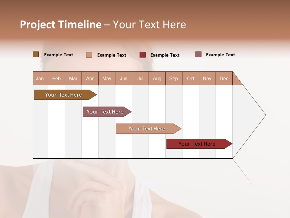 Beautiful Copyspace White Top PowerPoint Template