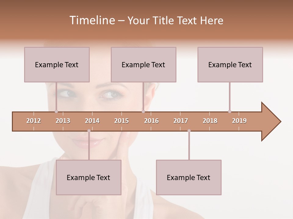 Beautiful Copyspace White Top PowerPoint Template