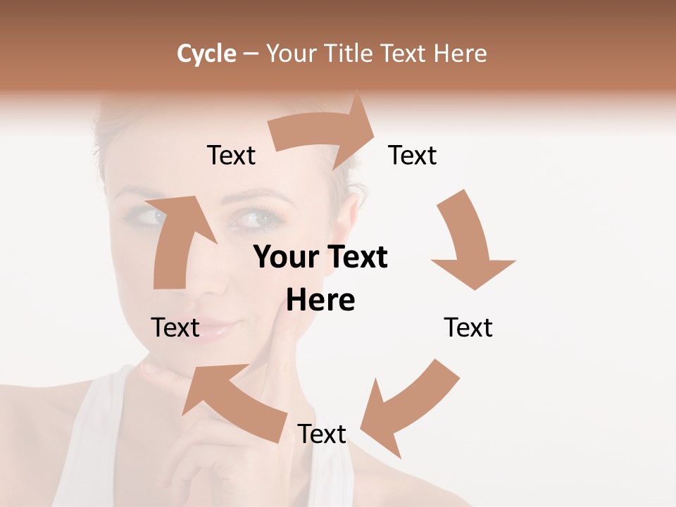 Beautiful Copyspace White Top PowerPoint Template