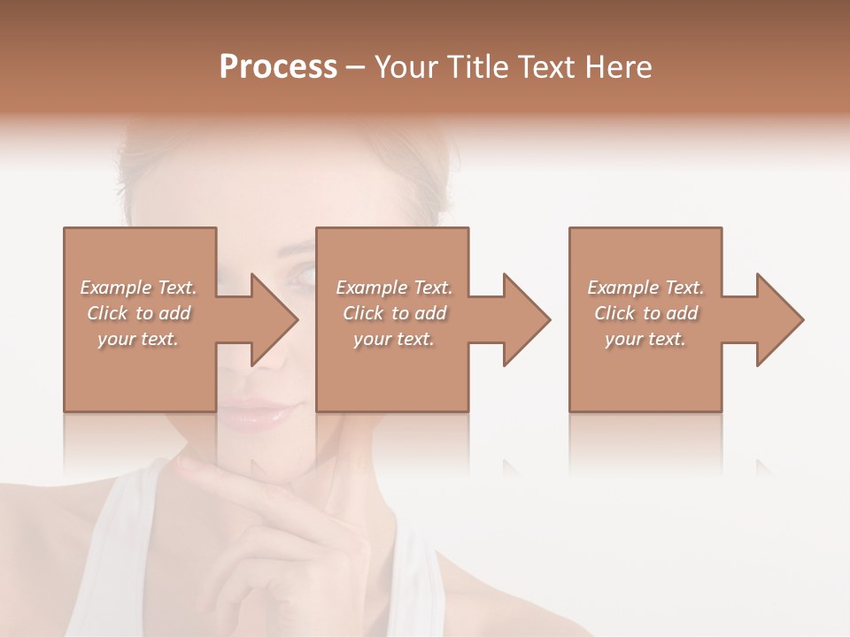 Beautiful Copyspace White Top PowerPoint Template