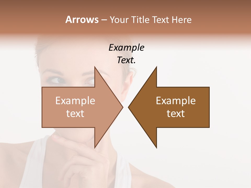 Beautiful Copyspace White Top PowerPoint Template