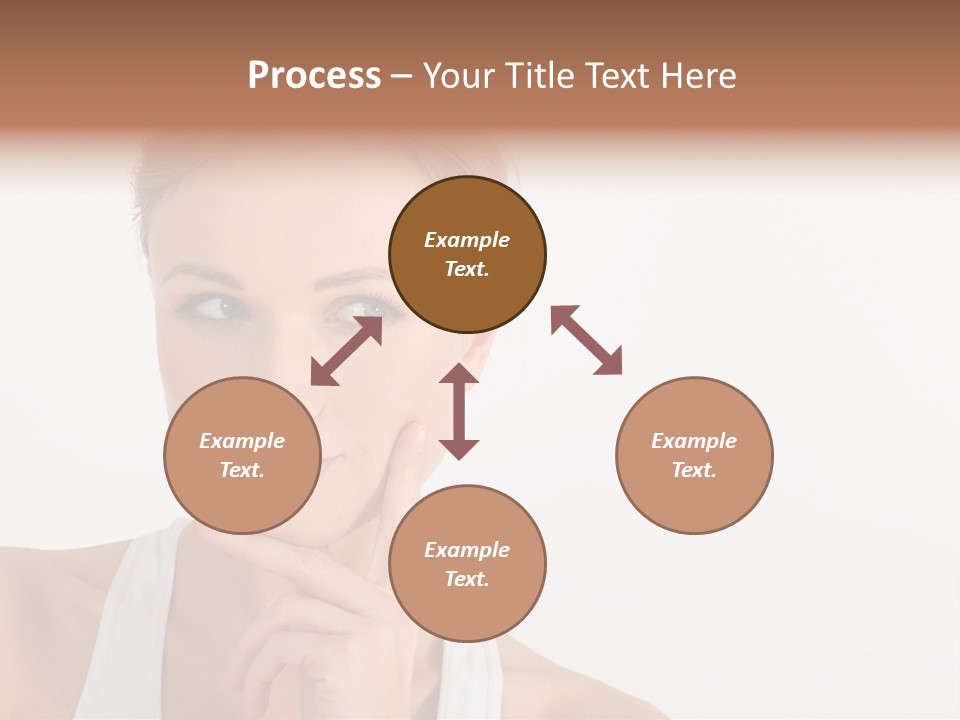 Beautiful Copyspace White Top PowerPoint Template