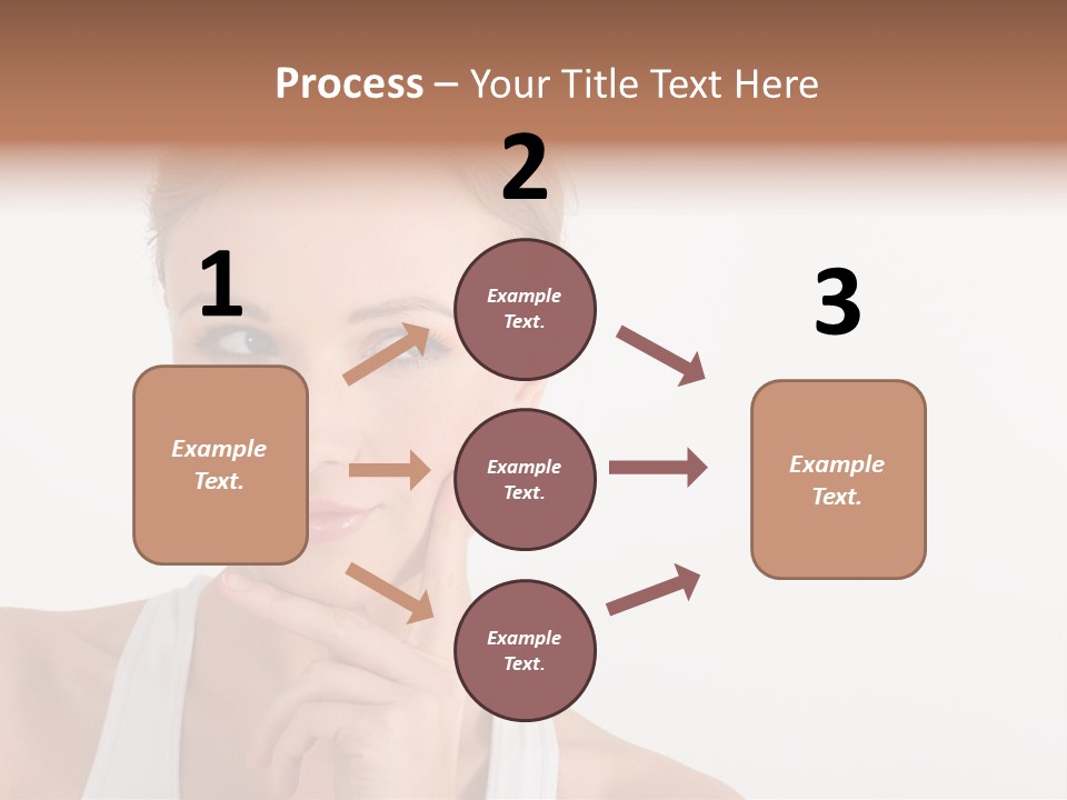 Beautiful Copyspace White Top PowerPoint Template