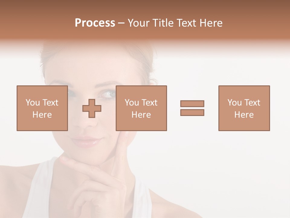 Beautiful Copyspace White Top PowerPoint Template