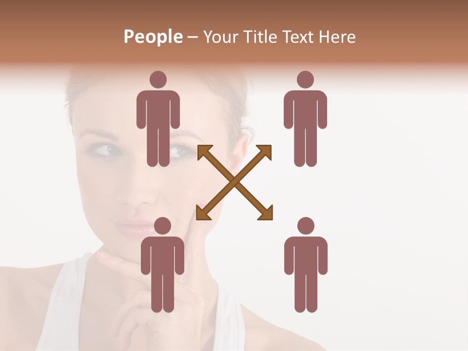 Beautiful Copyspace White Top PowerPoint Template