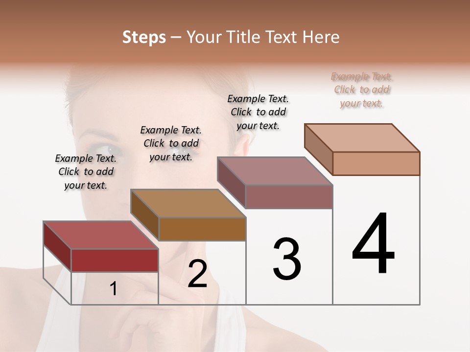 Beautiful Copyspace White Top PowerPoint Template