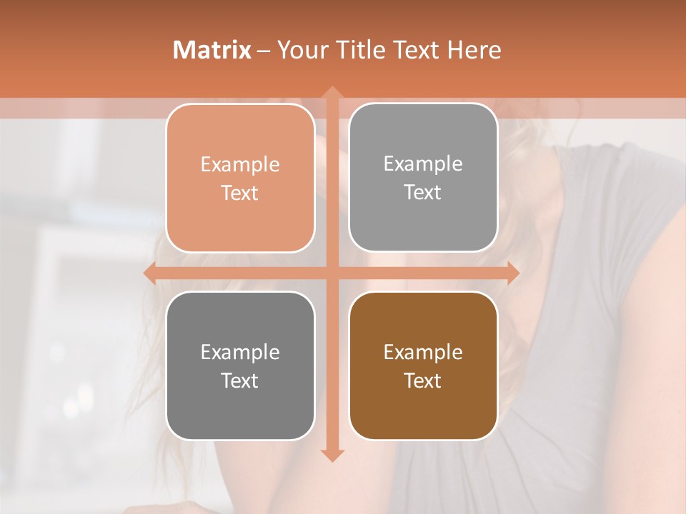 Job Business Portrait PowerPoint Template