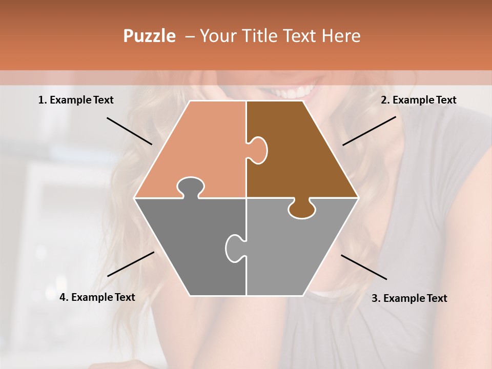 Job Business Portrait PowerPoint Template