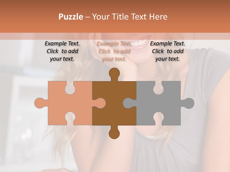 Job Business Portrait PowerPoint Template