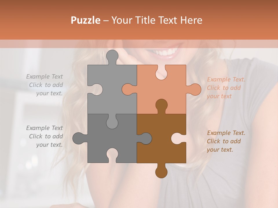 Job Business Portrait PowerPoint Template