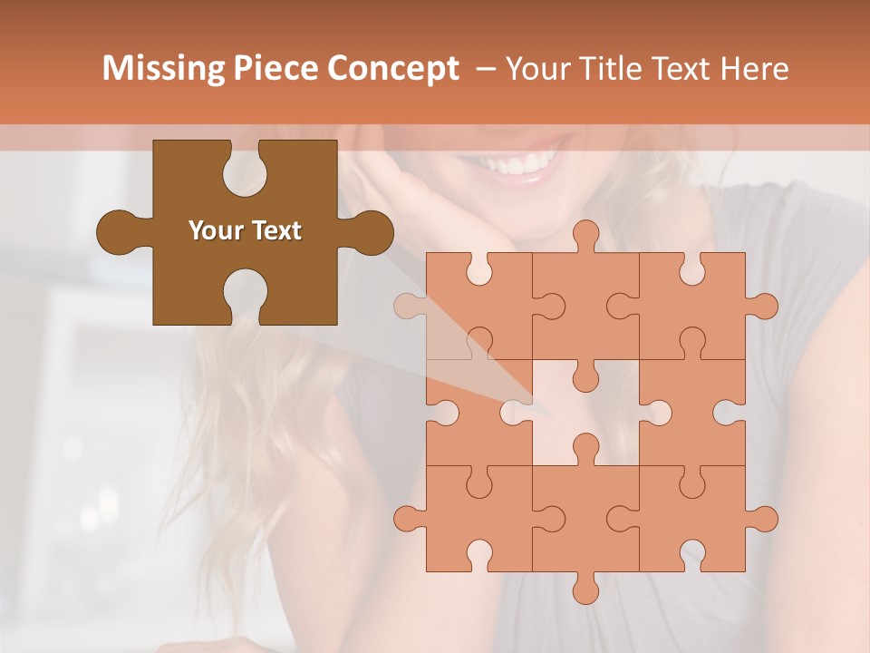 Job Business Portrait PowerPoint Template